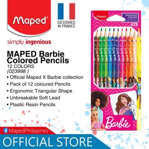 MAPED Barbie Colored Pencils | 12c | 862207