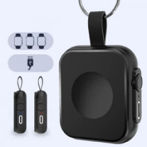 Watch wireless charger mobile power for I Watch2-8 \ ultra \ se 1200mAh capacity can be charged 2-3 times