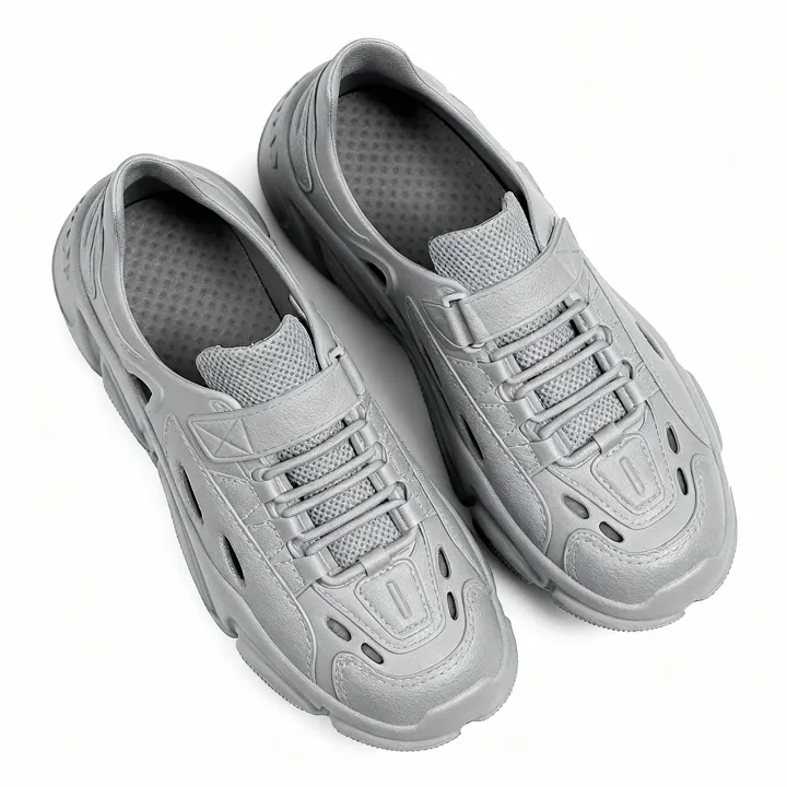 Rubber%20Shoes%20For%20Men%20Summer%20Outerwear%20Lace-up%20Hole%20Shoes%20Anti-Slip%20Breathable%20Rubber%20Clogs%20-%20Image%205