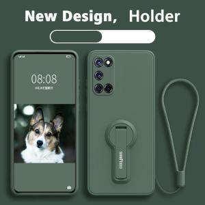Casing OPPO A52 OPPO A92 OPPO A74 5G phone case Softcas Silicone Protector Smooth shockproof Bumper Cover new design 360° with holder YTXZZJ01