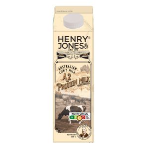 Henry Jones & Co. A2 Protein Milk 1L Milk