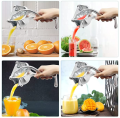 (CHAINSTORE) Instant Lemon Squeezer and Fruit Juicer Aluminum Alloy Presser. 