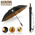 【Rolls Royce Style】Proton X70 Automatic Golf Umbrella 4S Store VIP Umbrella Anti UV Sunshade Umbrella Business Car Gift. 