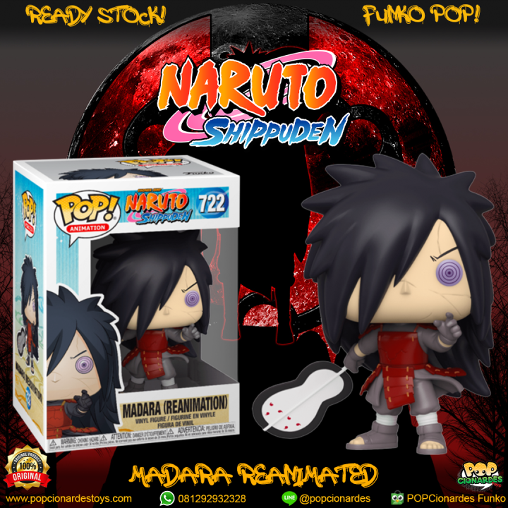 Funko Pop Naruto Shippuden Uchiha Madara Reanimated Exclusive 722