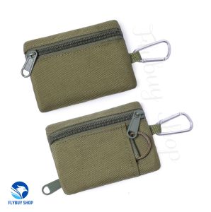 FLYBUY SHOP Coin Purse Creative Oxford Storage Plain 1 pcs