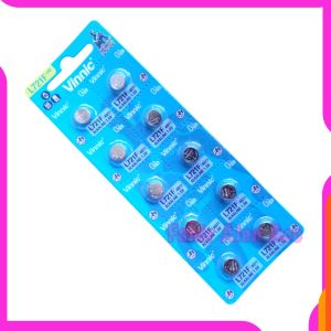 (1 biji bukan per lembar) Vinnic AG11 Baterai jam tangan Vinnic L721F Alkaline 1.5V Original
