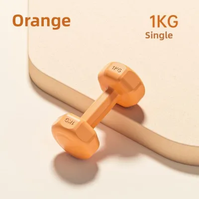 INNICE 1kg Bộ tạ tập thể dục PVC Không thấm nước Quả tạ nhỏ Chất lượng cao Chống trượt Chuông ấm Tập thể dục nữ