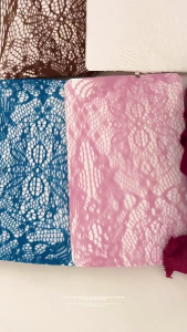 Women Fishnet Garter Belt Pantyhose Punk Flower Lace Patterned Sheer Thigh High Stockings Suspender Strap Tights Hosiery