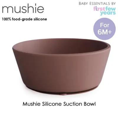 Mushie Silicone Suction Bowl for 6 Months+ (6 Colors)
