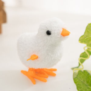 Plush Toy Chicken Baby Clockwork Toy Chick Mini Winding Plush Chick