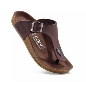 Carvil Benzo 01 Sendal Casual Jepit Kulit Pria Dewasa Sintetis Sandal Japit Cowok Laki laki Kekinian size 39-43