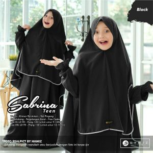 ( 3 in 1 ) GAMIS ANAK SABRINA / GAMIS ANAK TANGGUNG SET CADAR / UNTUK USIA 5-15 / BAYAR DI TEMPAT / GAMIS TERMURAH