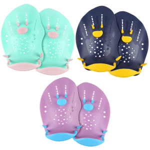 1 Pair Kids/Adults Swimming Flippers Streamlined Shape Swim Assist Fins Enhances Speed Multiple Color Option