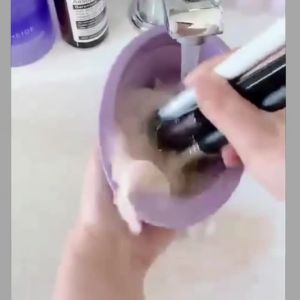 Túi lưới phơi cọ trang điểm giỏ phơi khô cọ mút trang điểm makeup đa năng sau giặt cọ