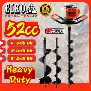 EIKO JAPAN EK-6016 52cc 2-Stroke Earth Auger Drill Ground Drill Machine Mesin Korek Tanah