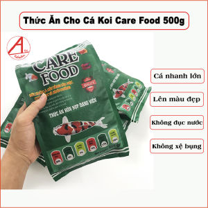 Thức ăn cho cá koi Care Food Growth & Balance 500g giúp cá nhanh lớn lên màu đẹp và không làm đục nước