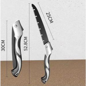 เลื่อยตัดไม้ เลื่อยพับได้ ไม่เป็นสนิมใบเลื่อยพับ มีระบบเซฟตี้ H729