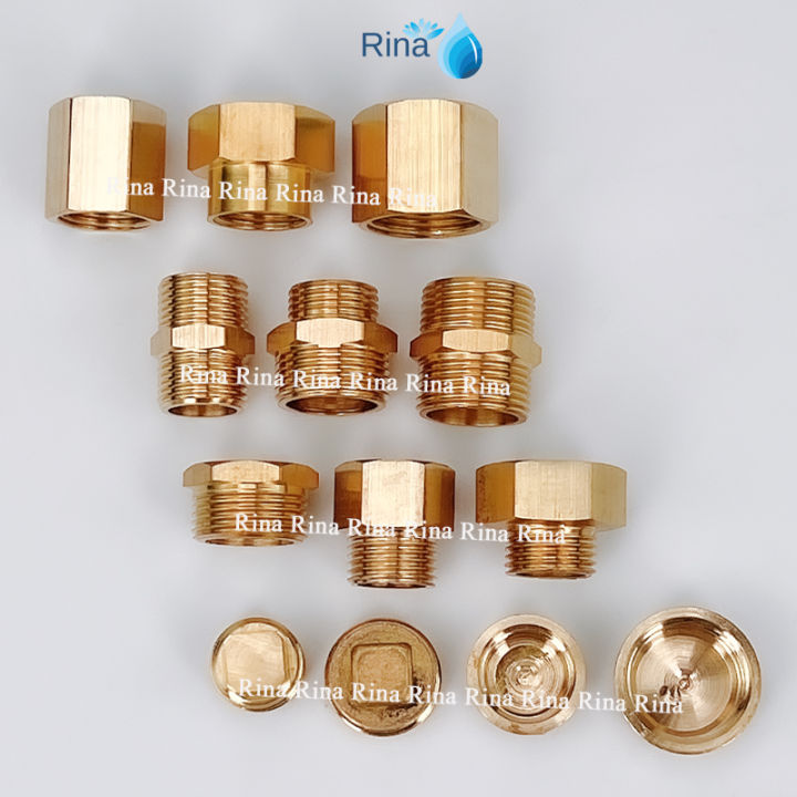 Nối Ren Đồng Thau, Đầu Nối Ren Ngoài, Ren Trong, Ren Trong Ren Ngoài, 2 ...