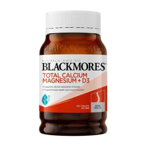 Blackmores Total Calcium Magnesium + D3 200 Tablets EXP 5/2028