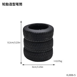 Creative Tire Pen Holder Bucket Large Capacity Makeup Container Student Stationery Storage Box Desktop Organizer