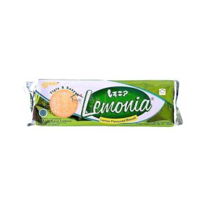 Lemonia Biskuit Rasa Lemon dengan Taburan Gula