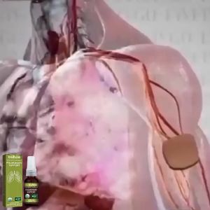 OUHOE Herbal Repair Spray 30ml Relieve Cough Treatment Itchy Breath Detox Throat Care Liquid