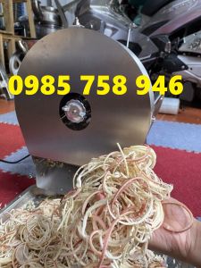 Máy thái hoa chuối  bắp chuối tự động thái sợi 0.1mm