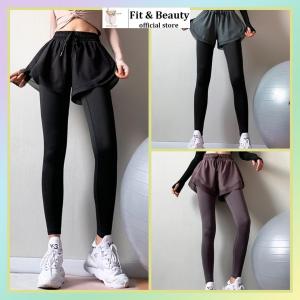 Quần tập gym yoga nữ 2 lớp có túi | quần legging nữ big size tập gym hàng Quảng Châu cao cấp LEGGING01
