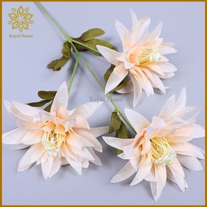 Bunga Anemone Artificial 3 Cabang/Bunga Hias Tangkai 70cm/Bunga Dekorasi Premium (NK-126)