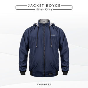 EVERNEXT APPAREL - JAKET MOTOR PRIA JAKET BOLAK BALIK PRIA JAKET OUTDOOR COWOK JAKET ROYCE 2IN1 JAKET WINDPROOF PRIA