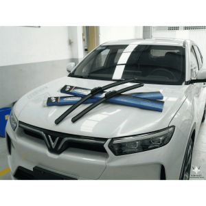 Gạt Mưa VinFast VF3 / VF5 / VF6 / VF8 / VFe34 / Fadil / Lux / Herio / Nerio – Xương Mềm Silicone UP PARTS OEM (Ảnh Thật)