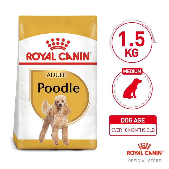 Royal Canin Poodle Adult (1.5kg) Dry Dog Food - Breed Health Nutrition | Lazada Philippines