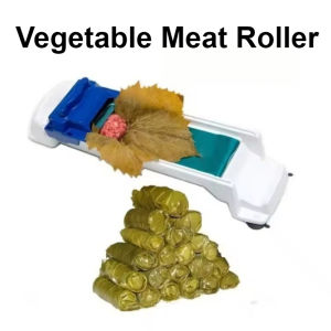 Lumpia Meat Roller Manual Food Wrapper Vegetable Meat Roller Machine Japanese Sushi Rolling Machine Leaf Rolling Machine