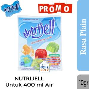 NUTRIJEL EKONOMIS 10g SACHET PLAIN