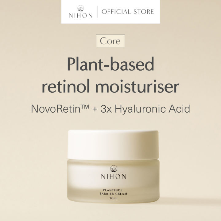 NIHON Plantinol Barrier Cream 30ml | NovoRetin™ Plant-based Retinol ...