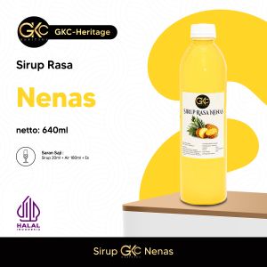 Sirup Nenas / Pineapple Syrup Minuman Gkc Heritage 640ml