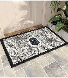 [SG ready stock]40*60cm Soft Diatomite Bathroom Mat High Absorbent Quick-drying Bathroom Floor Mat Non-slip Mat