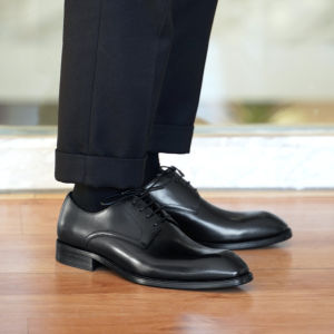 Handmade new leather shoes British style high-end wedding derby shoes groom business mens formal wear mens shoes leather wedding shoes cowhide