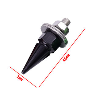 4PCS Color Aluminum Alloy License Plate Fixing Screws for Cars Motorcycles Universal Modified License Plate Bolt Fasteners Car Accessories