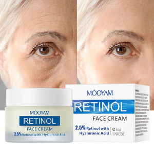 Original Retinol Cream Anti Aging Kerut Lingkaran Hitam Di Bawah Kantung Mata Memutihkan Mengangkat Dan Melembabkan Perawatan Wajah 50g