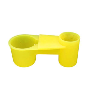 【BUY 10 TAKE 10】20pcs ABS bird waterer automatic drinking bowl with water bottle adapter suitable for parrots 、chickens Bird Waterer Plastic Parrot Quail Chicken Automatic Drinking Water Bowl Beverage Bottle Interface