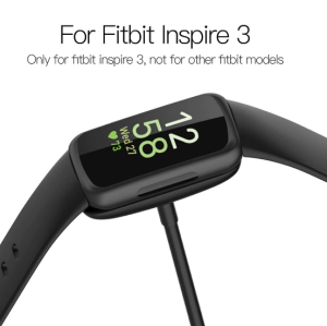 Chargier Cable For Fitbit SmartWatch Inspire 3 USB Charger Cradle Fast Charging Power Cable