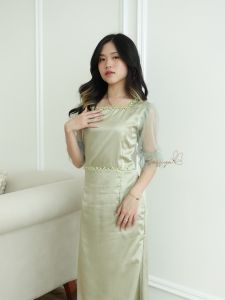 SAFFIYA - Dress Elika（PREMIUM) / Dress Wanita Terbaru / Dress Pesta / Dress Natal / Dress Kondangan