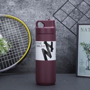 Active Tumbler กระบอกน้ำเก็บอุณหภูมิ 550 ml. กระบอกน้ำสแตนเลส เก็บได้ทั้งร้อนและเย็น ฝาเกลียวปิดแน่น มีหลอดในตัว ดื่มได้ทันที ขนาดกระทัดรัด