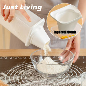 JustLiving Hộp Đựng Thực Phẩm Kín USAMI Nhà Bếp Kèm Cốc Đo Hộp Đựng Bột PP Nhỏ Hộp Đựng Hạt Chống Ẩm Và Chống Côn Trùng