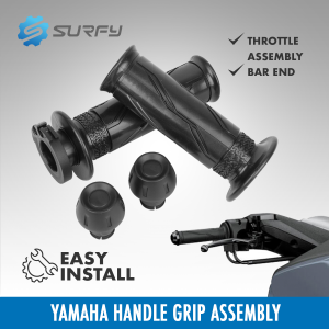 YAMAHA Genuine Handle Grip Assembly With Bar End Plug Throttle Cable Adjuster B17-WF624-00-KT 1VB-F6246-00 For Nmax Aerox Mio Sniper