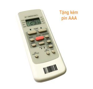 Remote Dùng Cho Máy Lạnh Midea Điều Khiển Điều Hòa Inverter MSAF-10CRDN8 Kèm Pin AAA