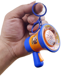 Hay thay đổi capybara Máy thu âm Keychain 30 thứ hai lưu trữ bộ nhớ túi móc khóa Túi phụ kiện xe hơi mới lạ Keyring