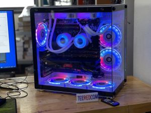 คอมประกอบ ตัดต่อ ปล่อยบอท 2 CPU intel xeon E5 2699V3 X2 36c/72t/Ram ecc32-128gb ECC DDR4/Vga 4-11gb/Ssd m.2 Nvme 500GB PRELOVED