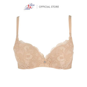 Áo lót mỏng ép gọng dẻo 3/4 full ren Bon Bon - BV35180